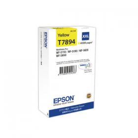 Epson T7894 Ink Cartridge DURABrite Ultra XXL Yellow C13T789440 EP52928