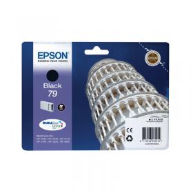 Epson 79 Ink Cartridge DURABrite Ultra Tower of Pisa Black C13T79114010 EP53594