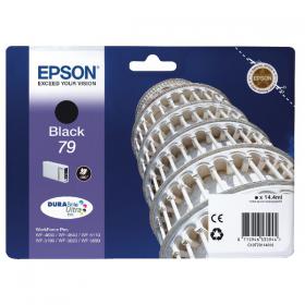 Epson 79 Ink Cartridge DURABrite Ultra Tower of Pisa Black C13T79114010 EP53594
