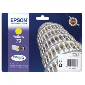 Epson 79 Ink Cartridge DURABrite Ultra Tower of Pisa Yellow C13T79144010 EP53597