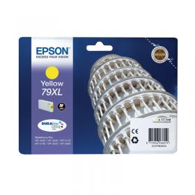 Epson 79XL Tower of Pisa DURABrite Ultra Ink Cartridge High Yield Yellow C13T79044010 EP53601