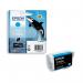 Epson T7602 Ink Cartridge Ultra Chrome HD Killer Whale Cyan C13T76024010 EP53907