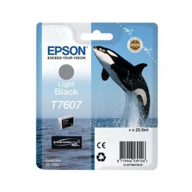 Epson T7607 Light Black Ink Cartridge C13T76074010 T7607 EP53912