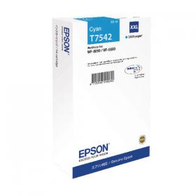 Epson T7542XXL Ink Cartridge DURABrite Pro Extra High Yield Cyan C13T754240 EP54025