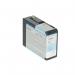 A vibrant picture showcasing Epson Ink Cartridges in a light cyan shade. The packaging prominently displays the brand name and cartridge model for easy identification. The product is ready to be used, with no visible damage or defects.