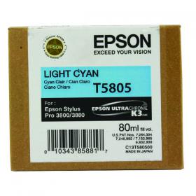 Epson T5805 Ink Cartridge Light Cyan C13T580500 EP580500