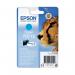 Epson T0712 Cheetah DURABrite Ultra Ink Cartridge Cyan C13T07124012 EP62450