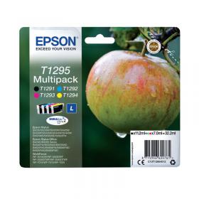 Epson T1295 Apple DURABrite Ultra Ink Cartridge CMYK Multipack C13T12954012 EP62476