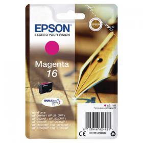 Epson 16 Ink Cartridge DURABrite Ultra Pen/Crossword Magenta C13T16234012 EP62492