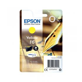 Epson 16 Pen and Crossword DURABrite Ultra Ink Cartridge Yellow C13T16244012 EP62494