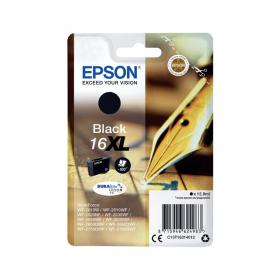 Epson 16XL Ink Cartridge DURABrite Ultra HY Pen/Crossword Black C13T16314012 EP62498