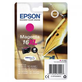 Epson 16XL Ink Cartridge DURABrite Ultra HY Pen/Crossword Magenta C13T16334012 EP62502