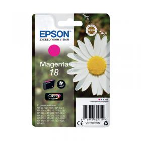 Epson 18 Home Ink Cartridge Claria Daisy Magenta C13T18034012 EP62514