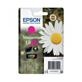 Epson 18XL Home Ink Cartridge Claria High Yield Daisy Magenta C13T18134012 EP62524