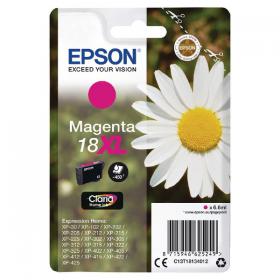 Epson 18XL Home Ink Cartridge Claria High Yield Daisy Magenta C13T18134012 EP62524