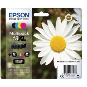 Epson 18XL Ink Cartridge Claria Home Daisy Multipack High Yield CMYK C13T18164012 EP62528