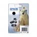 Epson 26XL Polar Bear Ink Cartridge High Yield Black C13T26214012 EP62564