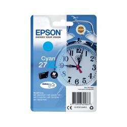 Epson 27XL Alarm Clock DURABrite Ultra Ink Cartridge High Yield Cyan C13T27124012 EP62586