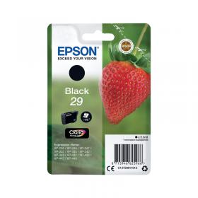 Epson 29 Strawberry Claria Home Ink Cartridge Black C13T29814012 EP62596