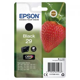 Epson 29 Home Ink Cartridge Claria Strawberry Black C13T29814012 EP62596