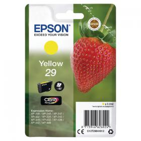 Epson 29 Home Ink Cartridge Claria Strawberry Yellow C13T29844012 EP62602
