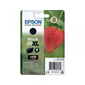 Epson 29XL Strawberry Claria Home Ink Cartridge High Yield Black C13T29914012 EP62606