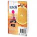 Epson 33XL Magenta Inkjet Cartridge (Capacity: 650 pages) C13T33634012