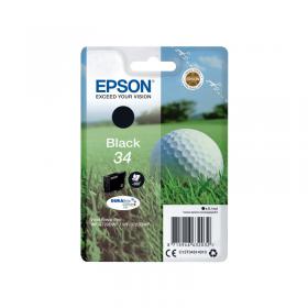 Epson 34 Golf Ball DURABrite Ultra Ink Cartridge Black C13T34614010 EP63203