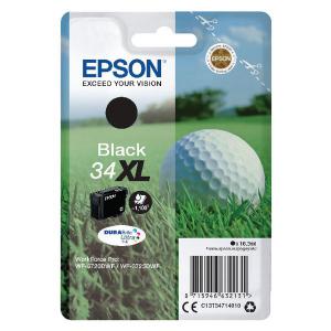Image of Epson 34XL Ink Cartridge DURABrite Ultra High Yield Golf Ball Black