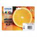 Epson 33 Ink Cartridge Claria Premium Oranges CMYK/Photo Black C13T33374011 EP64527