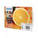 Epson 33XL Oranges Claria Premium Ink Cartridge High Yield CMYKPhoto Black Multipack C13T33574011 EP64529
