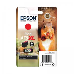 Epson 478XL Ink Cartridge Photo HD Claria High Yield Squirrel Red