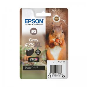 Epson 478XL Ink Cartridge Photo HD Claria High Yield Squirrel Grey