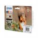 Epson 378XL Squirrel Claria Photo HD Ink Cartridge High Yield CMYKLt CyanLt Mag Mpk C13T37984010 EP64649