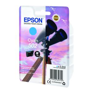 Epson 502 Ink Cartridge Binoculars Cyan C13T02V24010 EP65274