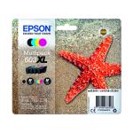 Epson 603XL Ink Cartridge Starfish High Yield Multipack CMYK C13T03A64010 EP66820