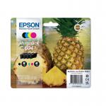 Epson 604 Pineapple Ink Cartridge CMYK Multipack C13T10G64010 EP70789