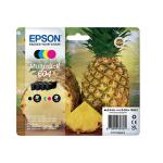 Epson 604 Ink Cartridge Multipack Pineapple CMYK C13T10G64010 EP70789