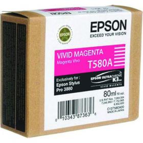 Epson T580A00 Magenta Inkjet Cartridge C13T580A00 / T580A00