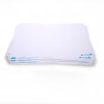 This image shows a pack of 35 Eastpoint Lapboards, each one in A3 size with a plain, drywipe surface. The boards are stacked neatly, showing their smooth white surfaces, ready to be used for writing, drawing, or presenting.