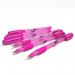 Swäsh Premium Triangular Ballpens With Rubber-Grip Pink Pack of 40 BBT40PK