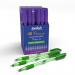 Swäsh Premium Triangular Ballpens With Rubber-Grip Purple Pack of 40 BBT40PUR