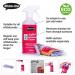 Show-me Bulk Box of 100 x A4 Handwriting Whiteboards Pens and Erasers Plus 2 Free Cleaners B/HWB