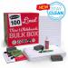 Show-me A4 Lined Mini Whiteboards, Bulk Box, 100 Sets B/LIB