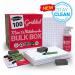 Show-me A4 Gridded Mini Whiteboards, Bulk Box, 100 Sets B/SQB