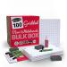 Show-me A4 Gridded Mini Whiteboards, Bulk Box, 100 Sets B/SQB