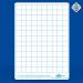 Show-me A4 Supertough Gridded Mini Whiteboards, Bulk Box, 100 Sets B/SRG