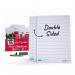 Show-Me Classpack of 35 x A4 LinedGridded Whiteboards with Pens and Erasers Plus 2 Free Cleaners C/GLB