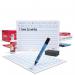 The Eastpoint Lapboards Show-me Classpack includes 35 A4 handwriting whiteboards, pens, and erasers. It also comes with 2 free cleaners for easy maintenance. Perfect for encouraging interactive learning in the classroom, these high-quality lapboards are durable and clean easily.