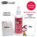 Show-me Classpack of 35 x A4 Handwriting Whiteboards Pens and Erasers Plus 2 Free Cleaners C/HWB